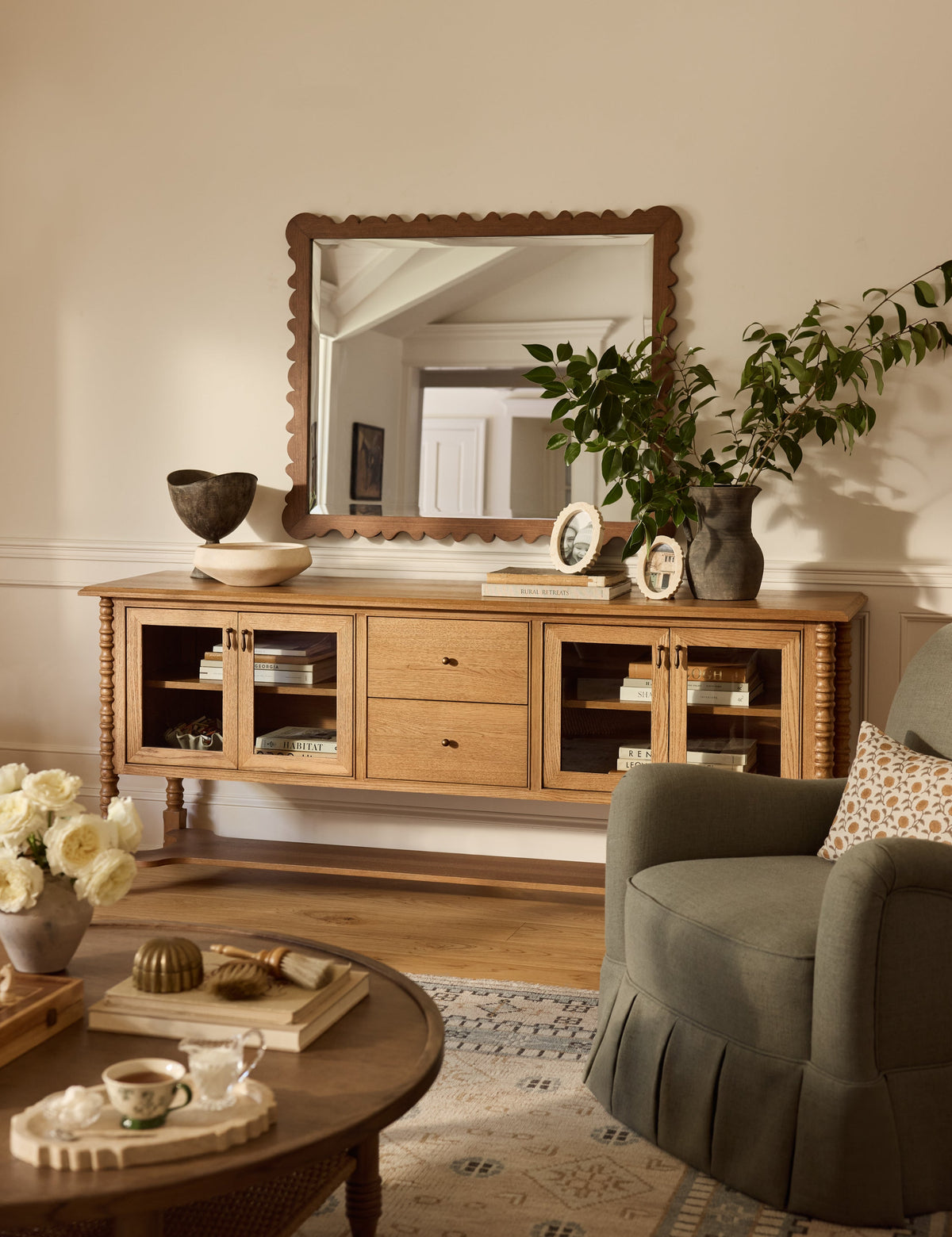 Longton Mantel Mirror by Ginny Macdonald