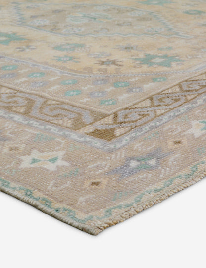 Vintage Turkish Hand-Knotted Wool Rug No. 428, 4'8" x 7'5"