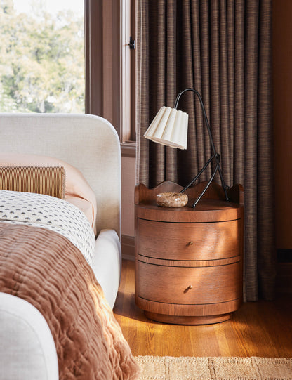 Open Box: Ripple Nightstand, Vintage Brown by Sarah Sherman Samuel