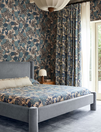 Garden Walk Paperweave Wallpaper by Sarah Sherman Samuel