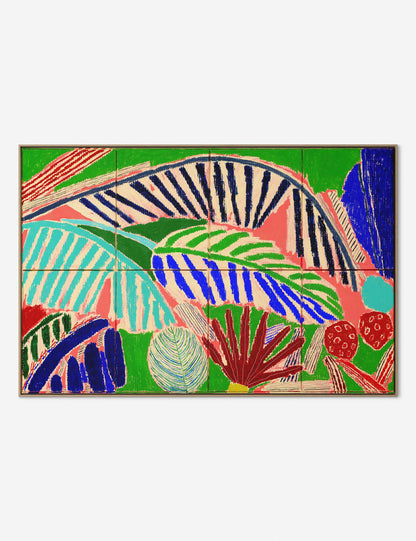 Leaves Wide Wall Art by Rosa Roberts