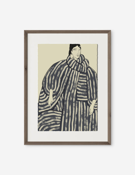 Couture Girl — Edith Wall Art by Aurora Bell