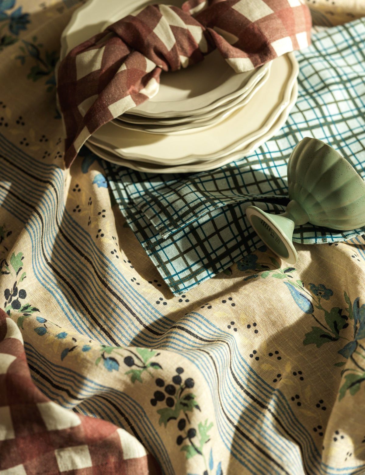 Baker Table Linens by Heidi Caillier