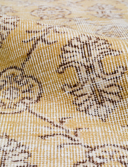 Vintage Turkish Hand-Knotted Wool Rug No. 506, 5' 5" x 8' 7"