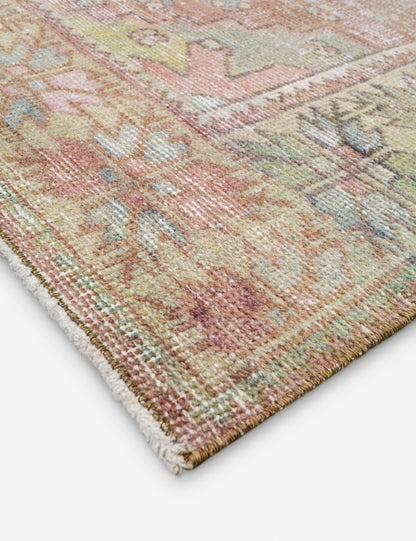 Vintage Turkish Hand-Knotted Wool Rug No. 511, 4' 5" x 8' 2"