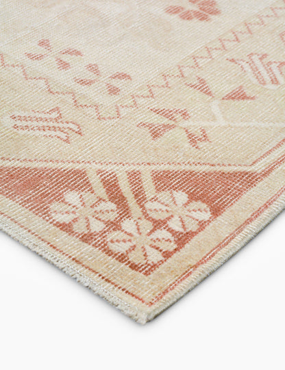 Vintage Turkish Hand-Knotted Wool Runner Rug No. 279, 2' 7" x 9' 1"