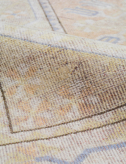 Vintage Turkish Hand-Knotted Wool Rug No. 520, 3' 7" X 6'
