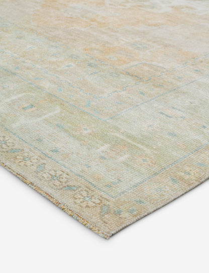 Vintage Turkish Hand-Knotted Wool Rug No. 527, 5' 1" X 8' 2"