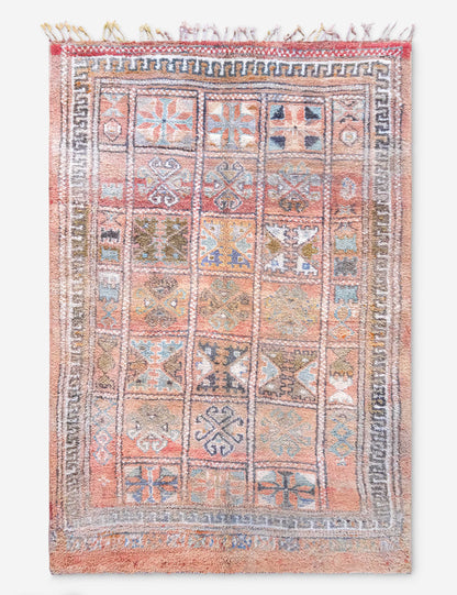 Vintage Moroccan Rug no. 72, 5'4" x 8'1"