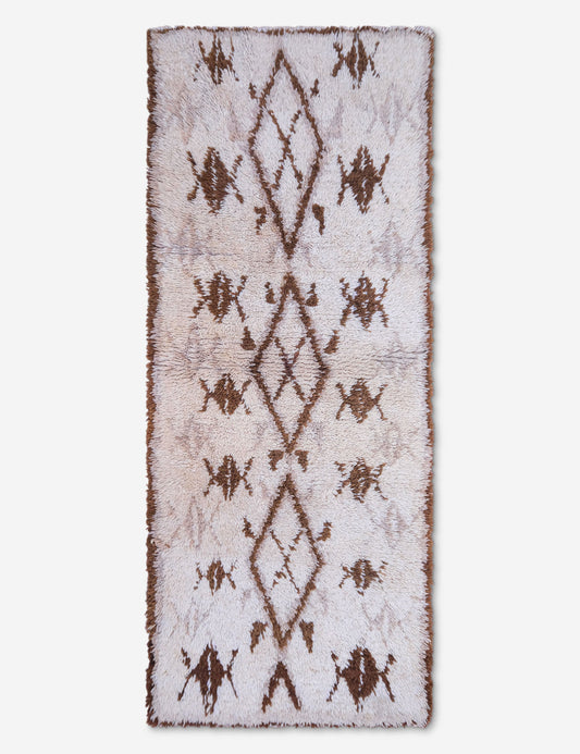 Vintage Moroccan Runner Rug no. 12, 2'4" x 6'