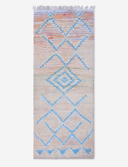 Vintage Moroccan Runner Rug no. 14, 3'1" x 7'4"