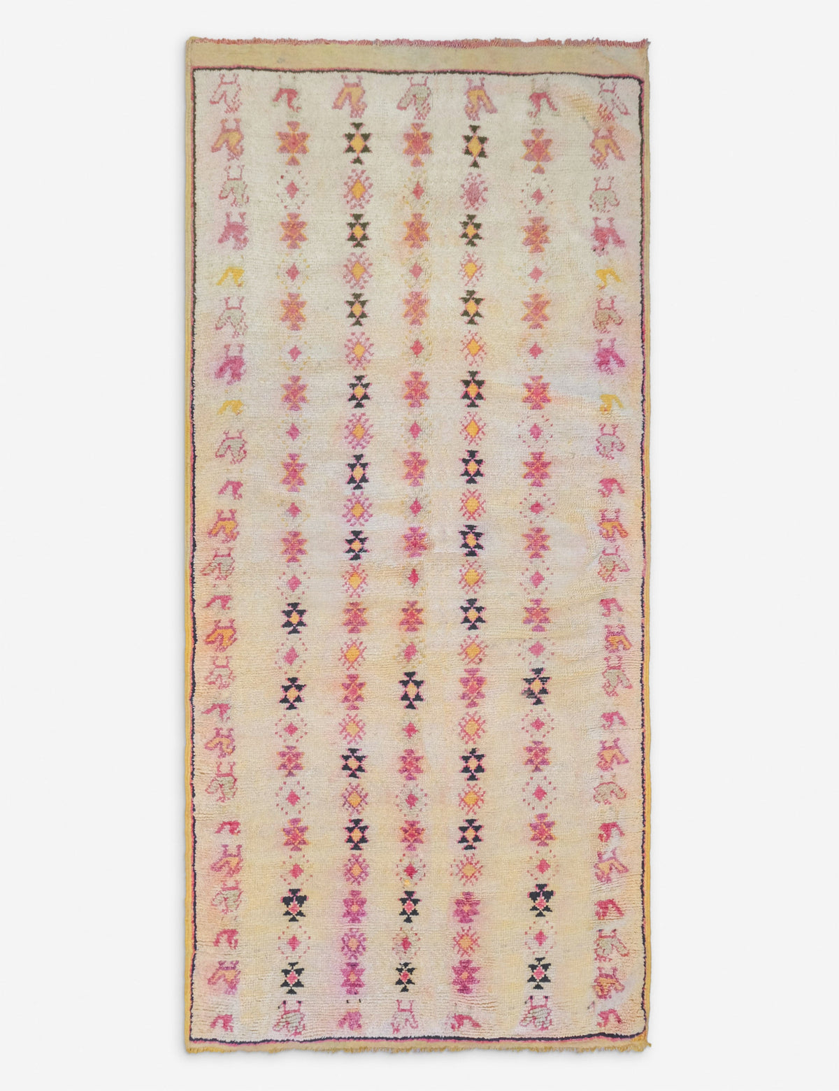 Vintage Moroccan Runner Rug no. 15, 3'2" x 7'2"