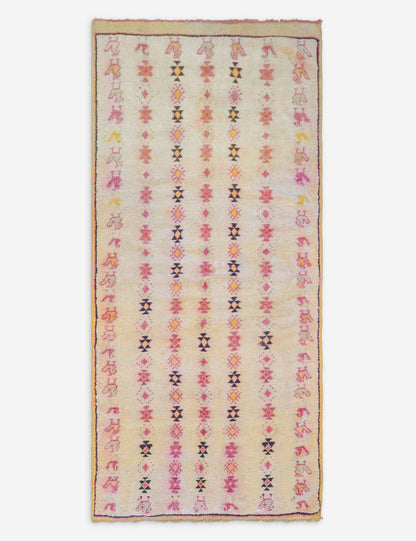 Vintage Moroccan Runner Rug no. 15, 3'2" x 7'2"