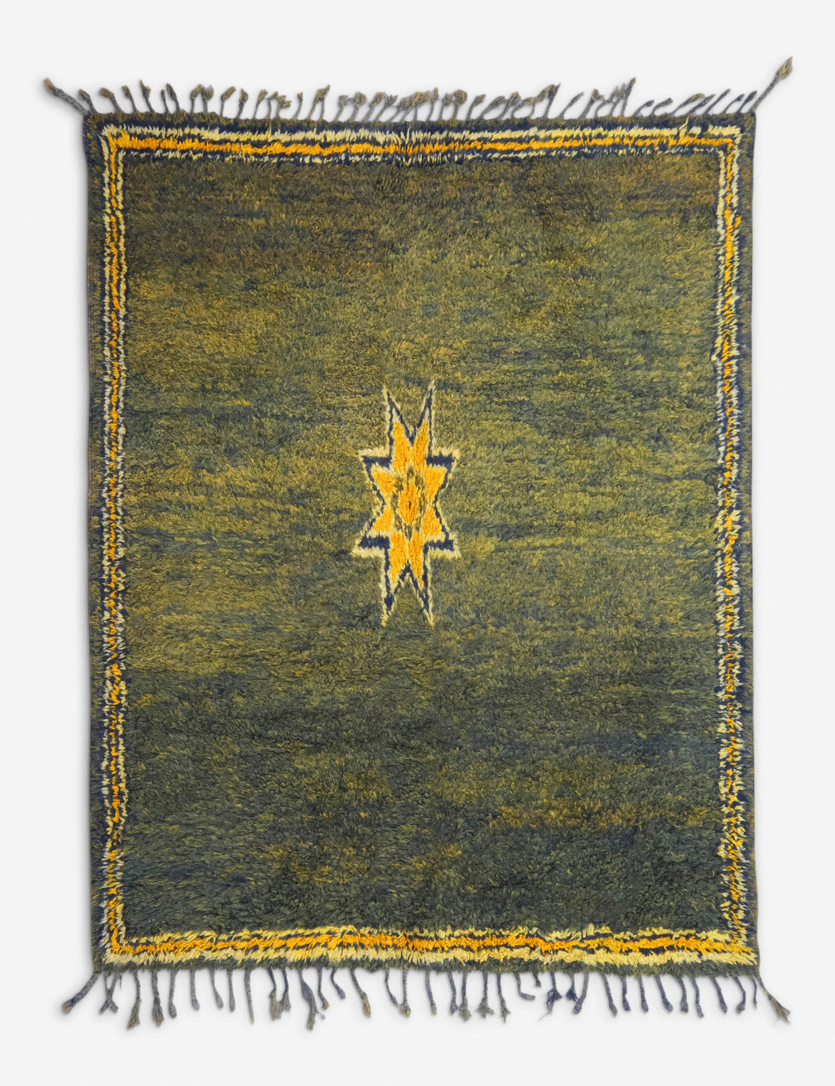 Vintage Moroccan Rug no. 77, 7' x 8'6"