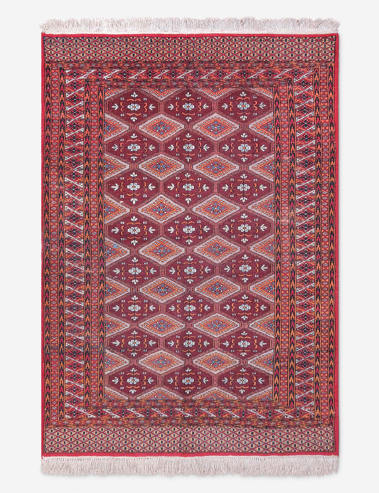 Vintage Moroccan Rug no. 86, 4' x 5'8"