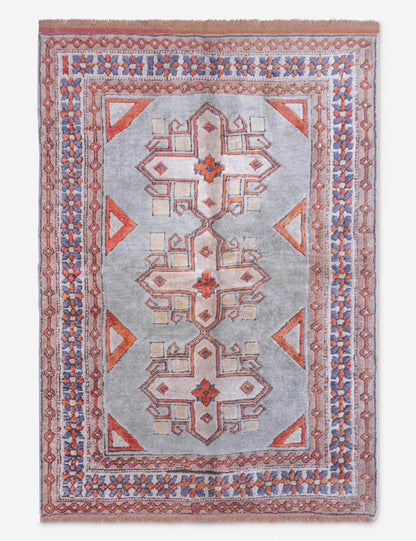 Vintage Moroccan Rug no. 87, 4' x 5'8"