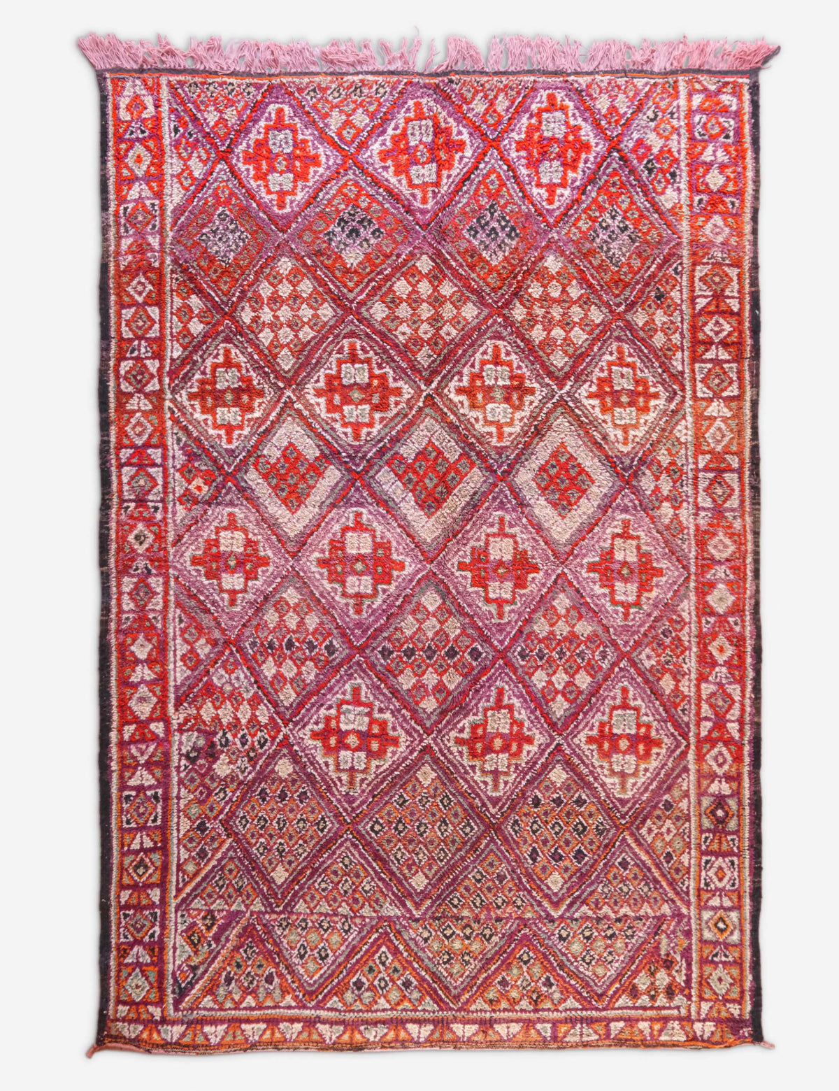 Vintage Moroccan Rug no. 95, 6'4" x 9'