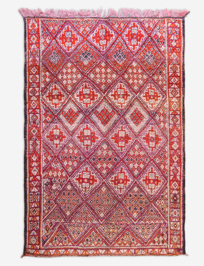 Vintage Moroccan Rug no. 95, 6'4" x 9'