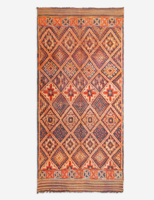 Vintage Moroccan Rug no. 100, 5'7" x 11'9"