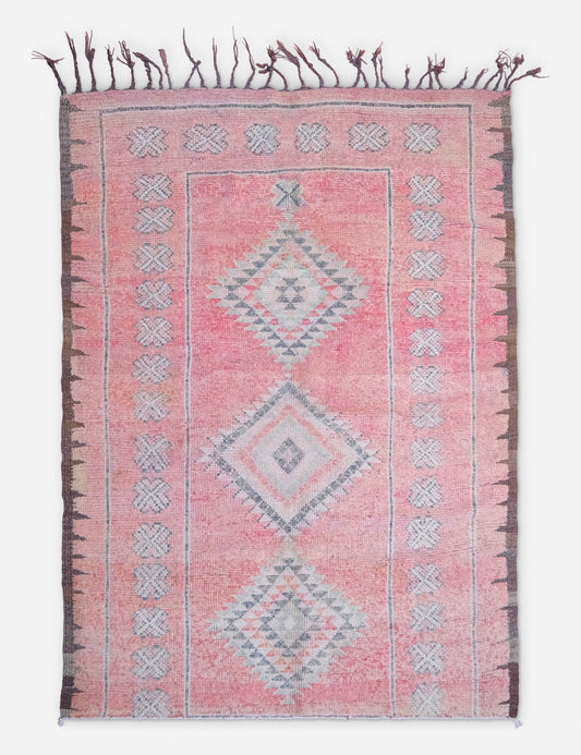 Vintage Moroccan Rug no. 106, 5'3" x 7'7"
