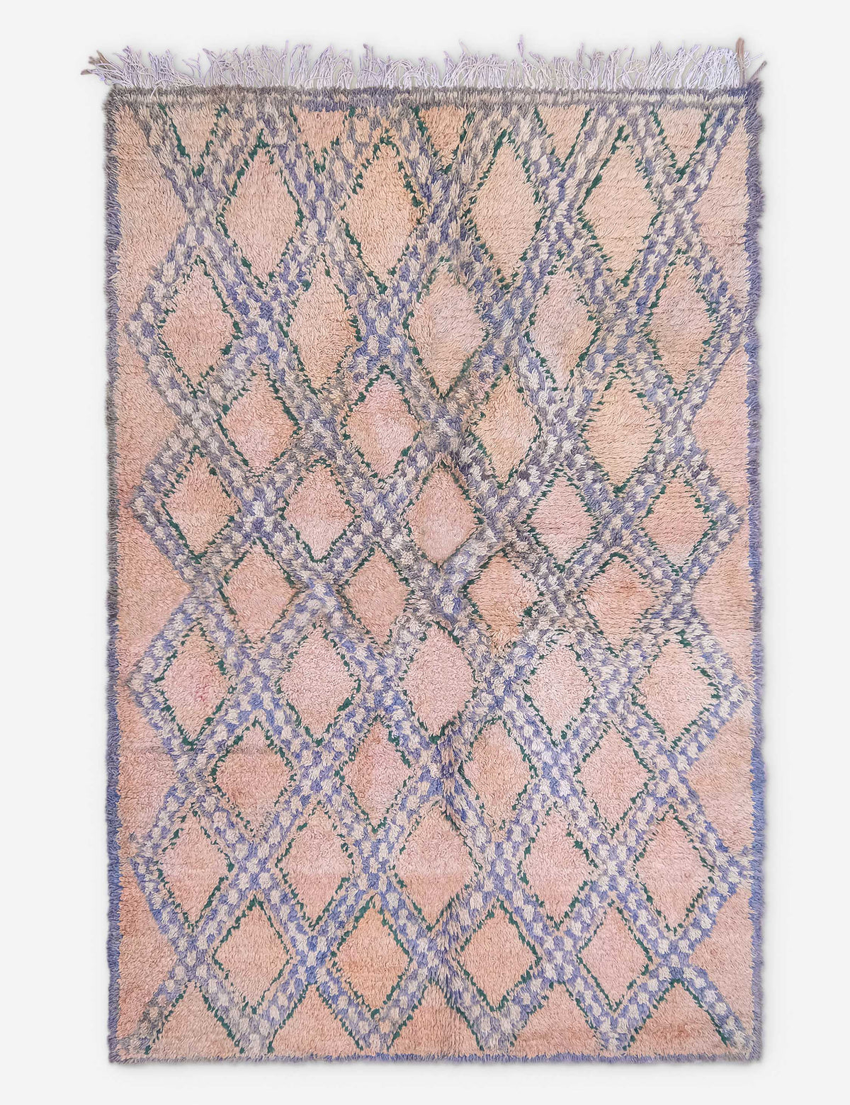 Vintage Moroccan Rug no. 107, 4'4" x 6'7"