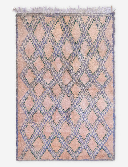 Vintage Moroccan Rug no. 107, 4'4" x 6'7"
