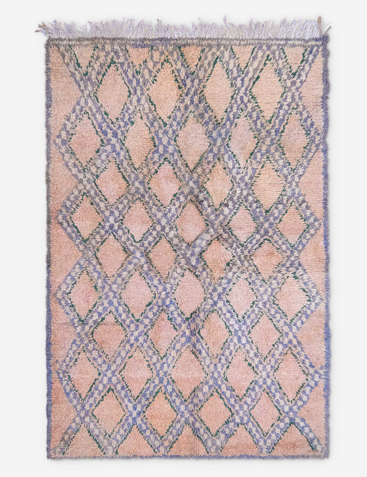 Vintage Moroccan Rug no. 107, 4'4" x 6'7"