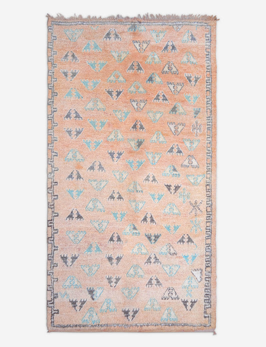 Vintage Moroccan Rug no. 109, 5'9" x 10'5"