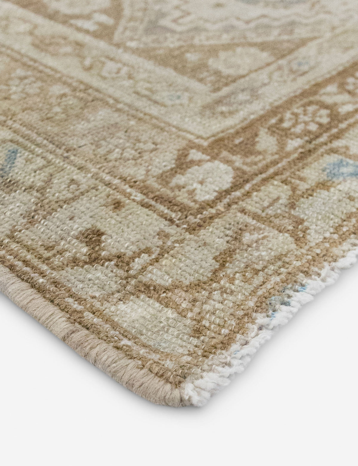 Vintage Turkish Hand-Knotted Wool Rug No. 533, 3'5" x 6'