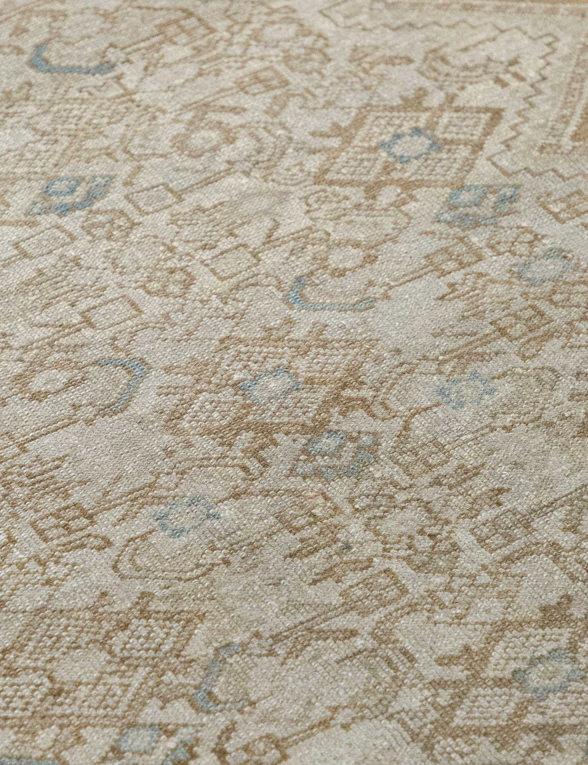 Vintage Turkish Hand-Knotted Wool Rug No. 533, 3'5" x 6'