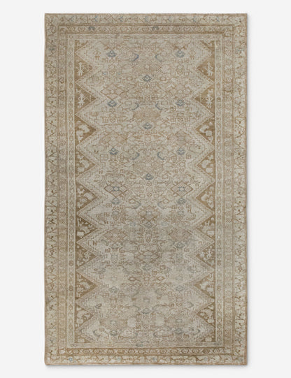 Vintage Turkish Hand-Knotted Wool Rug No. 533, 3'5" x 6'