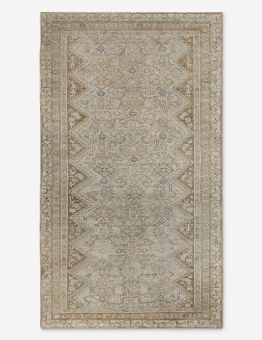 Vintage Turkish Hand-Knotted Wool Rug No. 533, 3'5" x 6'
