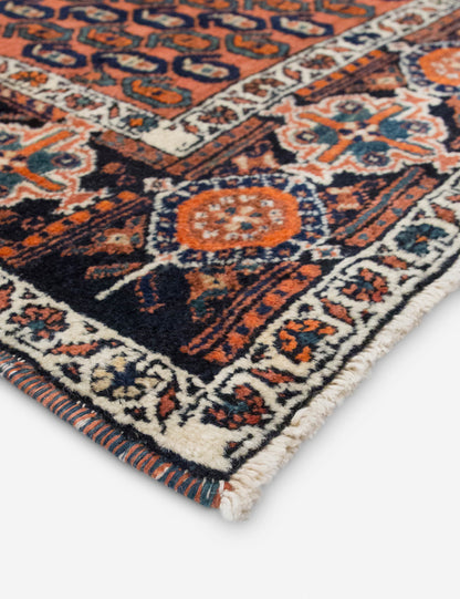 Vintage Turkish Hand-Knotted Wool Rug No. 534, 4'7" x 6'5"
