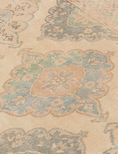 Vintage Turkish Hand-Knotted Wool Runner Rug No. 295, 4'3" x 12'4"