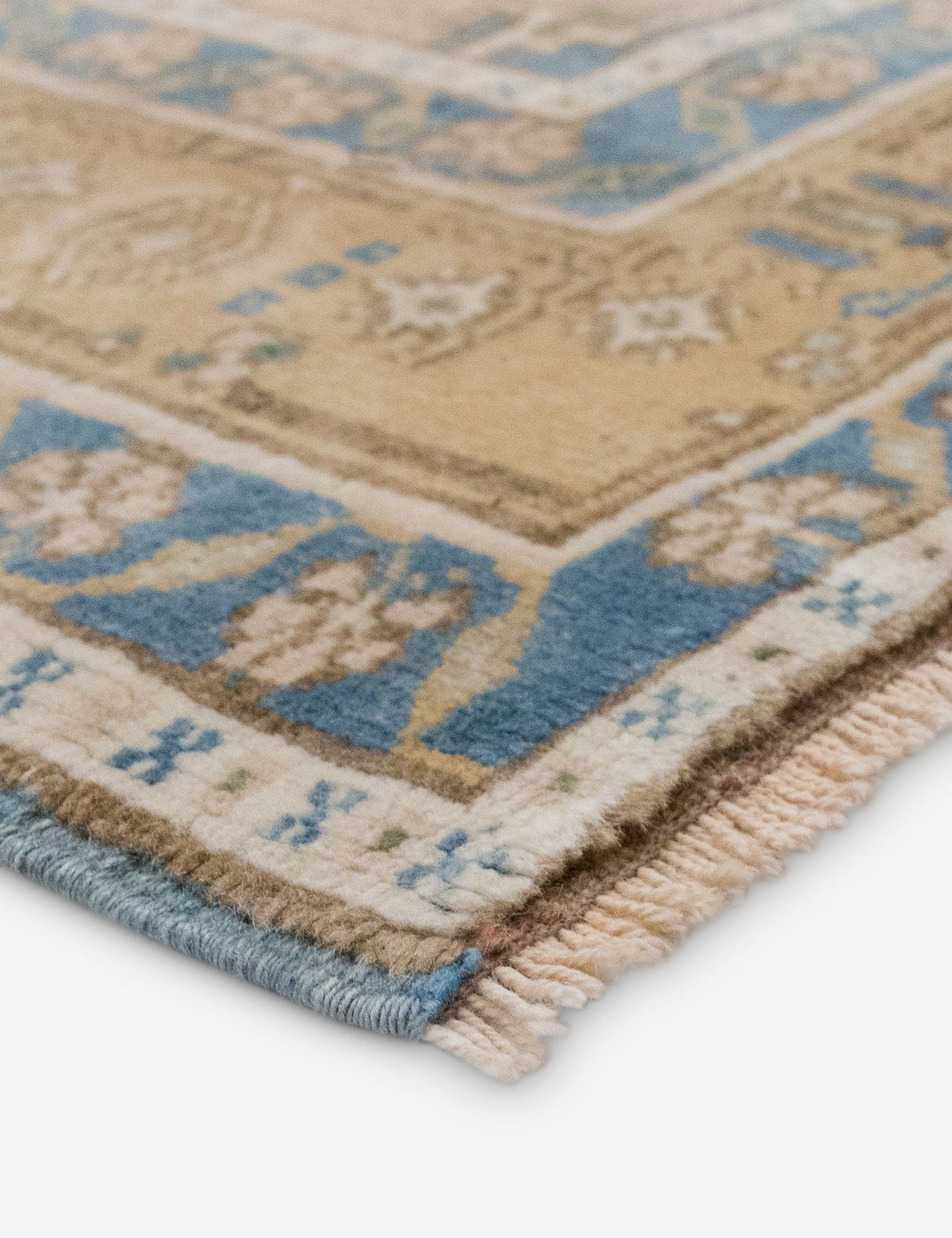 Vintage Turkish Hand-Knotted Wool Rug No. 536, 5'7" x 8'3"