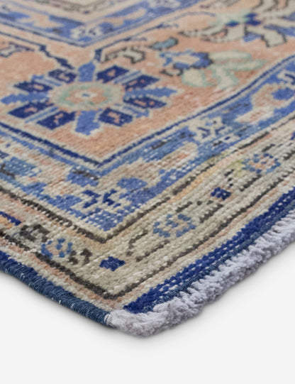 Vintage Turkish Hand-Knotted Wool Rug No. 538, 6'7" x 9'7"