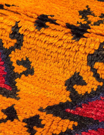 Vintage Turkish Hand-Knotted Wool Runner Rug No. 296, 5'6" x 13'1"