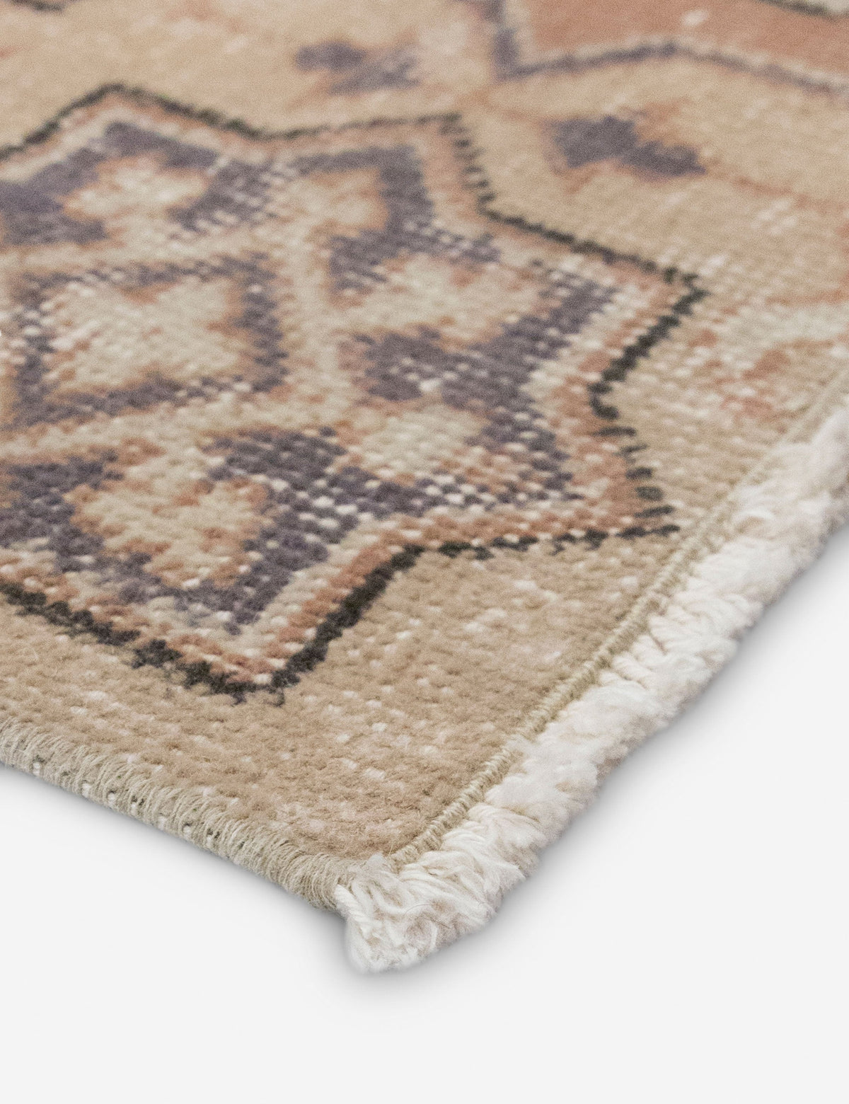 Vintage Turkish Hand-Knotted Wool Rug No. 539, 6'4" x 10'