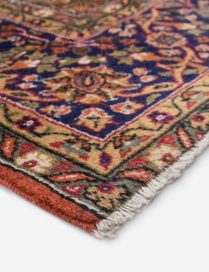 Vintage Turkish Hand-Knotted Wool Rug No. 540, 6'8" x 10'