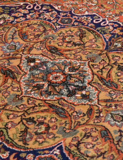 Vintage Turkish Hand-Knotted Wool Rug No. 540, 6'8" x 10'