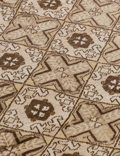 Vintage Turkish Hand-Knotted Wool Rug No. 547, 4'5" x 6'8"