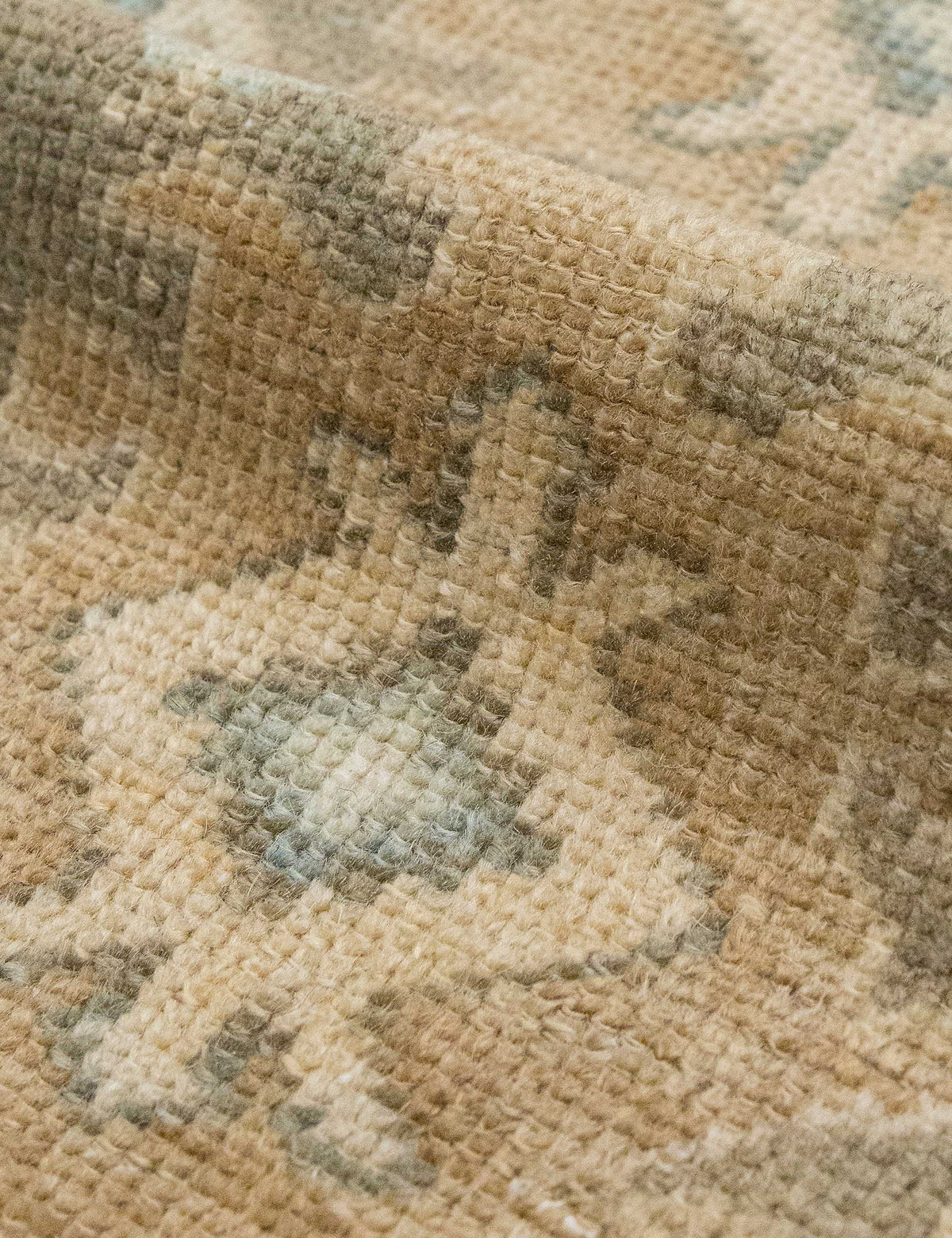 Vintage Turkish Hand-Knotted Wool Rug No. 550, 4'10" x 7'4"