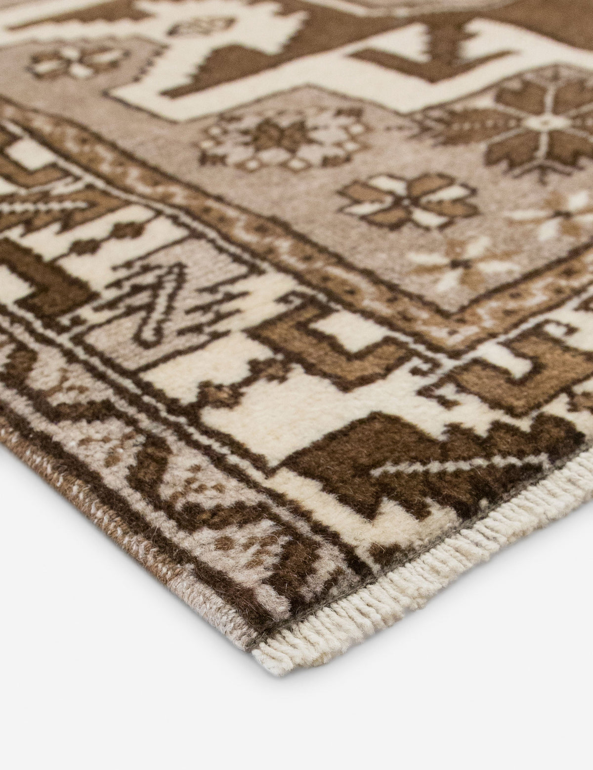 Vintage Turkish Hand-Knotted Wool Rug No. 553, 3'4" x 6'3"