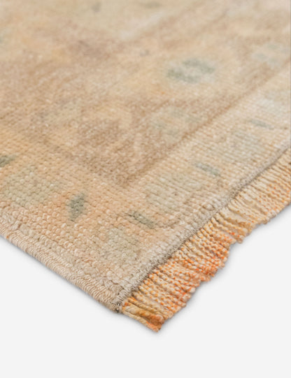 Vintage Turkish Hand-Knotted Wool Rug No. 554, 4'8" x 8'5"