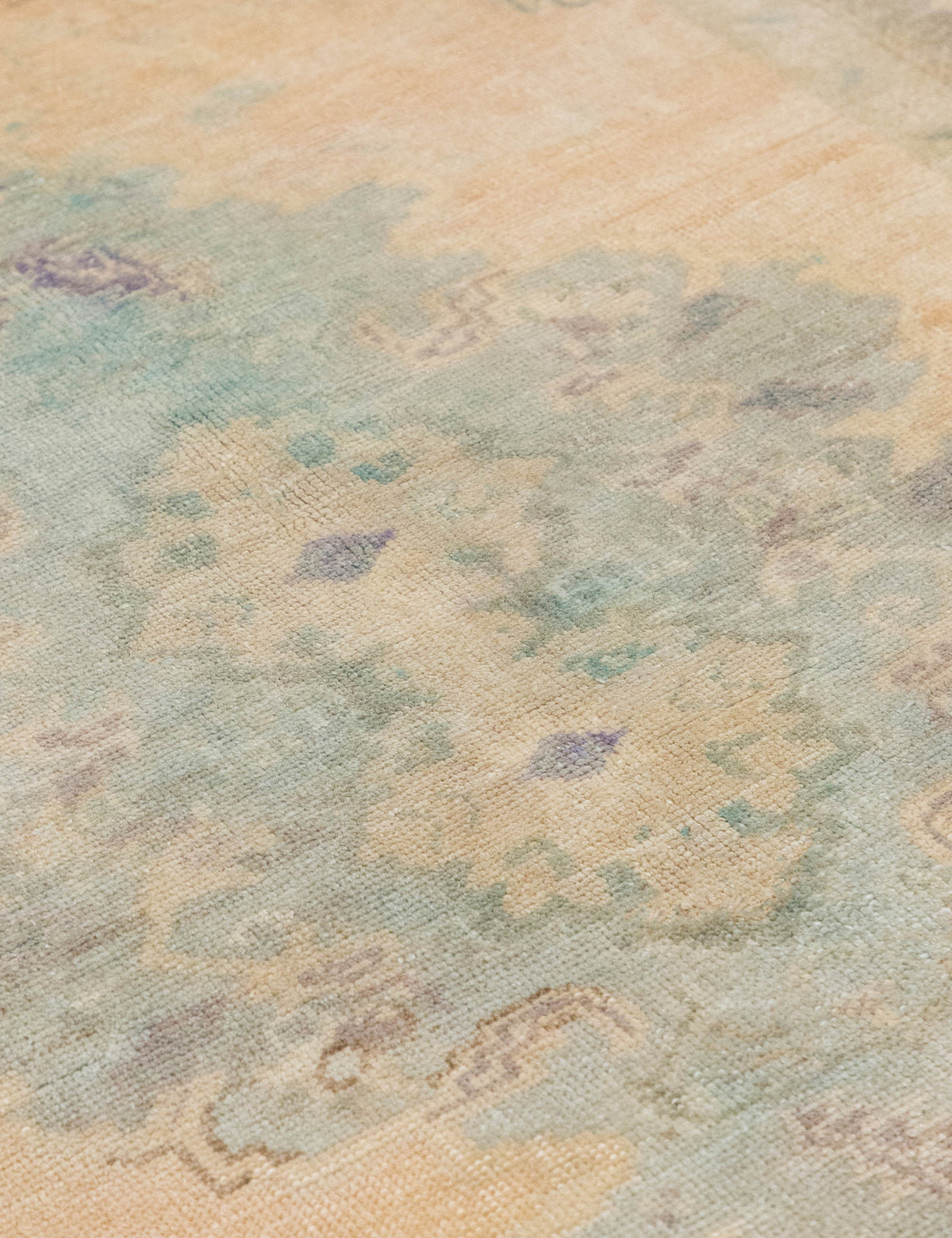 Vintage Turkish Hand-Knotted Wool Rug No. 554, 4'8" x 8'5"