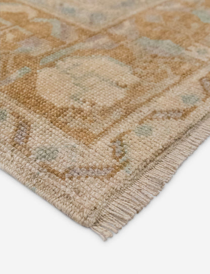 Vintage Turkish Hand-Knotted Wool Rug No. 555, 5'7" x 10'7"