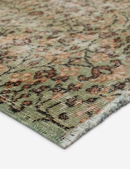 Vintage Turkish Hand-Knotted Wool Rug No. 556, 6' x 8'9"