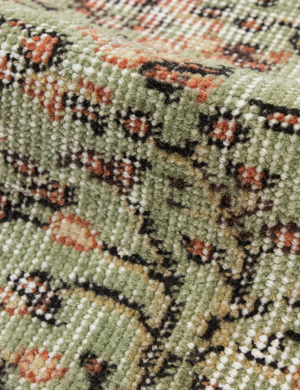 Vintage Turkish Hand-Knotted Wool Rug No. 556, 6' x 8'9"