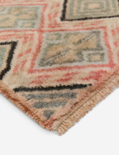 Vintage Turkish Hand-Knotted Wool Rug No. 558, 3'7" x 5'9"