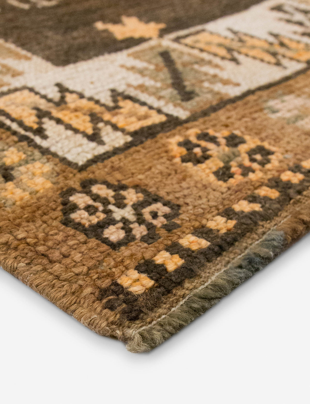 Vintage Turkish Hand-Knotted Wool Runner Rug No. 297, 4'9" x 12'3"